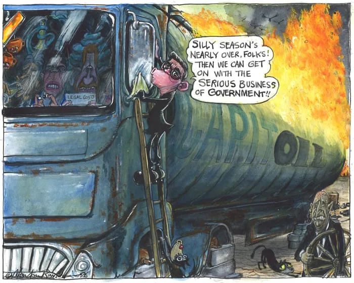 Martin Rowson on the El Niño warning – cartoon