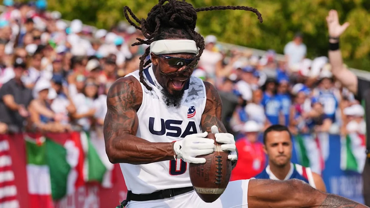 US-Triumph bei Flag-Football-WM - Ex-Fußballer setzt den Gold-Standard