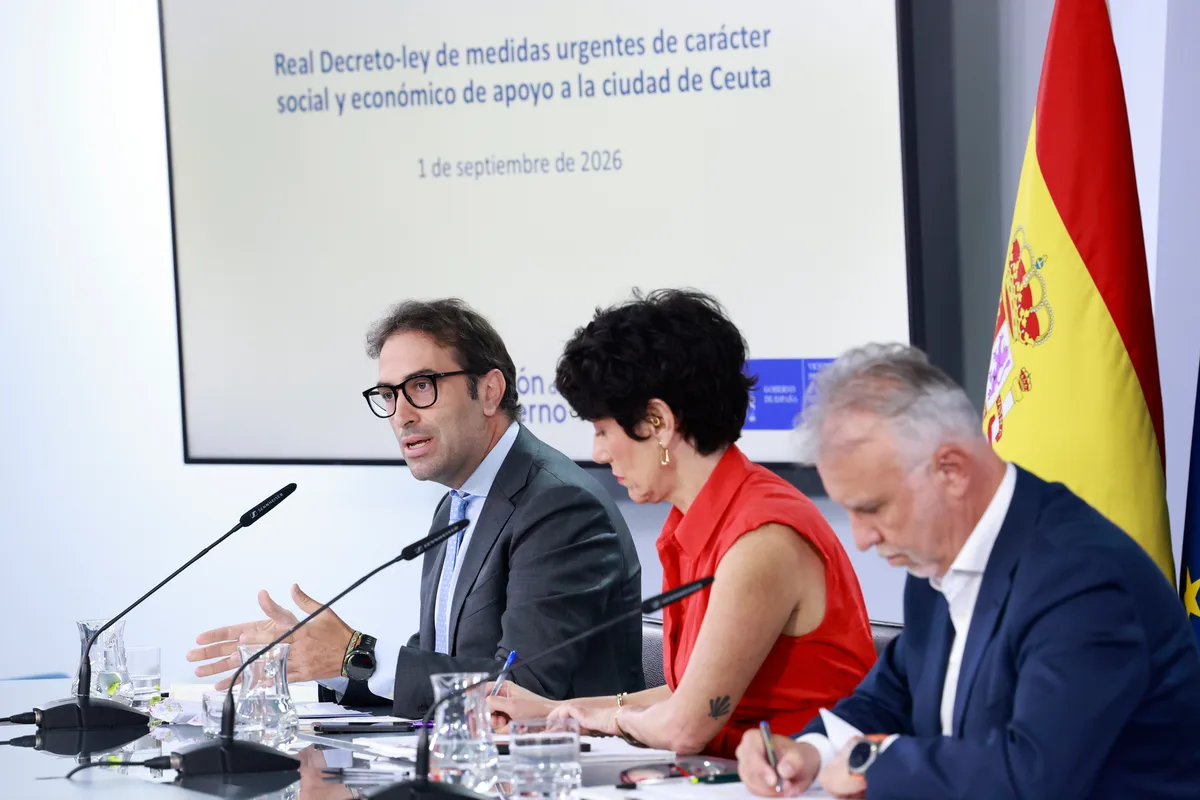 El decreto de ayudas sociales y económicas para Ceuta entra hoy en vigor
