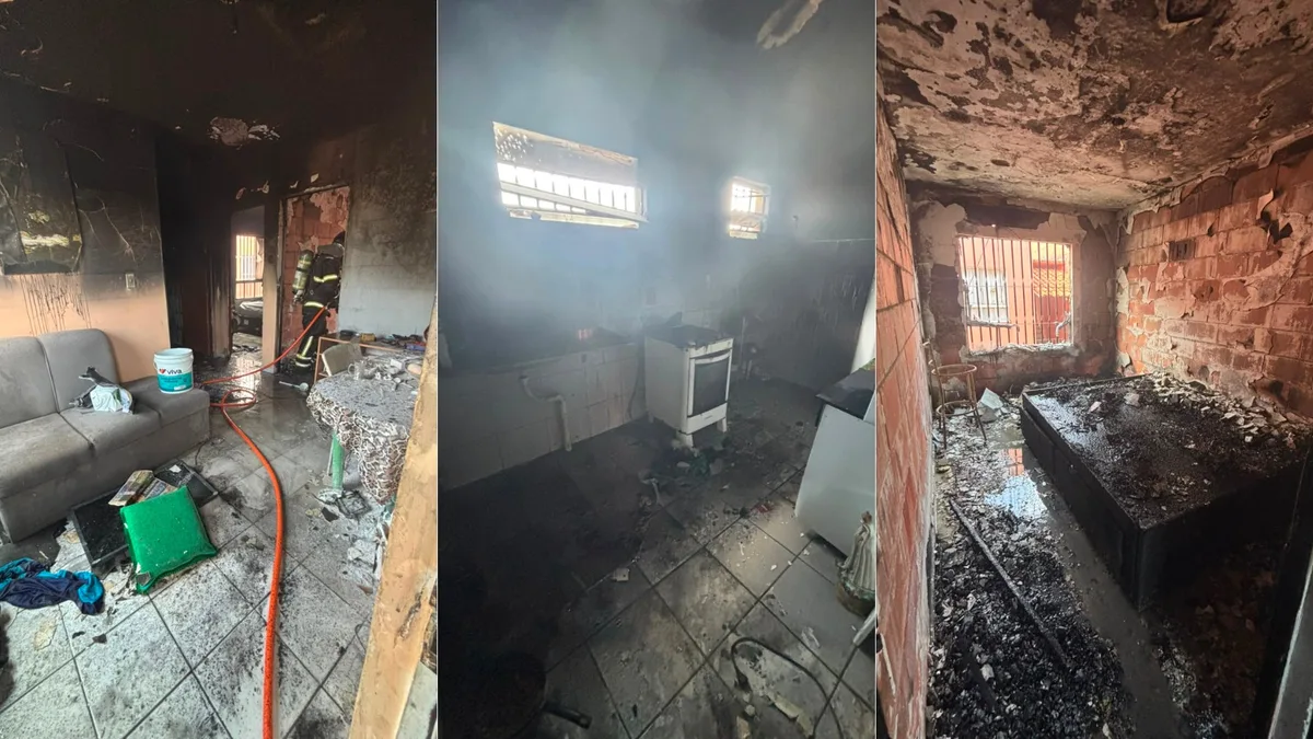Incêndio atinge apartamento na Zona Rural de São Luís; veja o vídeo