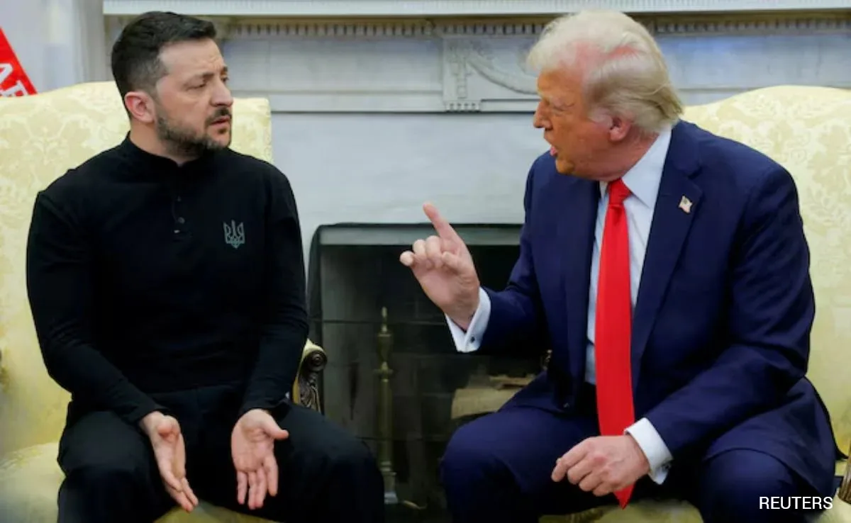 "Think It's Time For Ukraine To Get New President": Trump Rips Into Zelensky