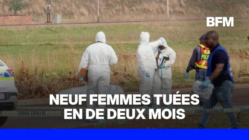 Johannesburg: des meurtres en série contre des femmes inquiètent l'Afrique du Sud