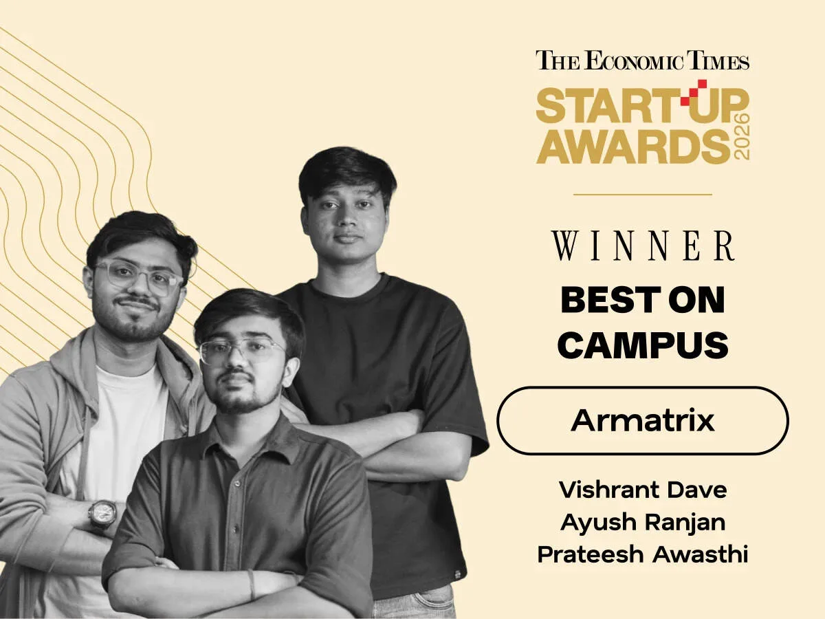 ET Startup Awards 2026 | Best on Campus: Armatrix slithers to success with snake-like robotic arms