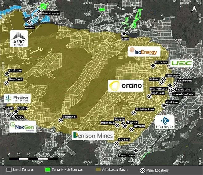Terra Balcanica Spin Off Terra North Resources Corp. to Start Airborne Geophysics over Charlot-Neely Lake Claims in Saskatchewan