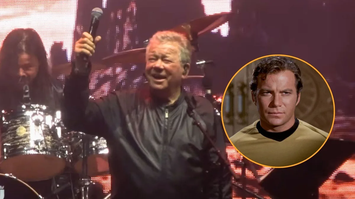 William Shatner, el capitán Kirk de ‘Star Trek’, debuta en el metal a los 95 años con covers de Metallica y Ozzy Osbourne