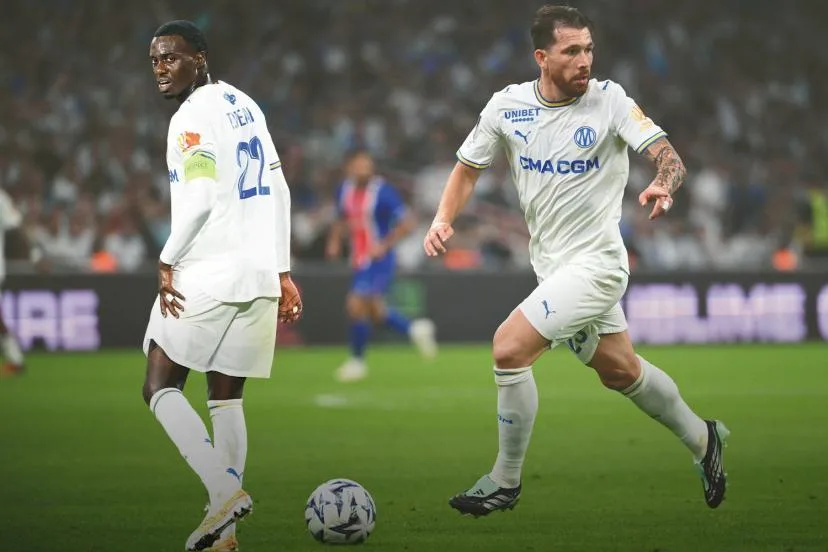 Timothy Weah et Pierre-Emile Hojbjerg absents du groupe de l'OM pour son déplacement à Troyes