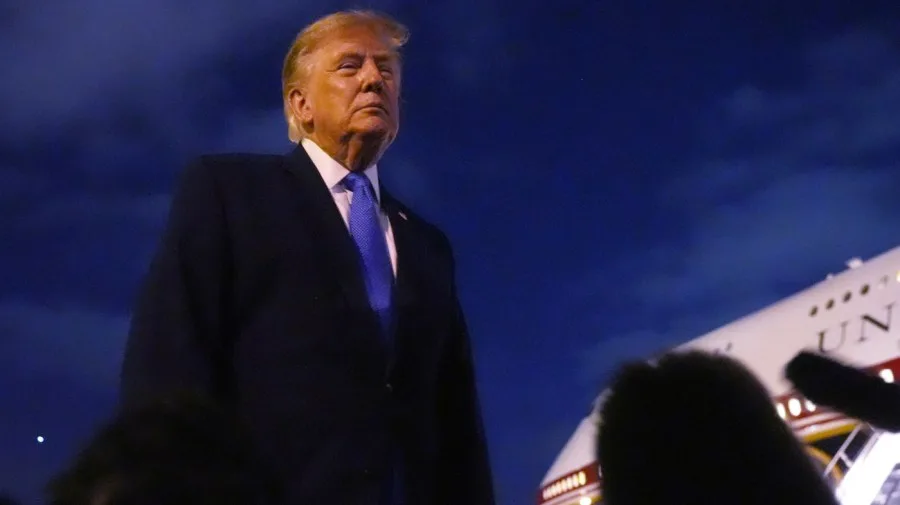 Trump targets El-Sayed, WWII Memorial vandalism in string of Truth Social posts