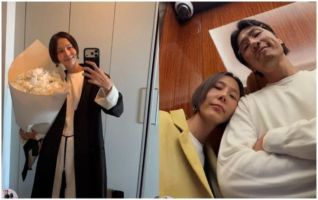 김나영, ♥마이큐도 인정할 자화자찬 '미인'···아들+남편의 생일 축하
