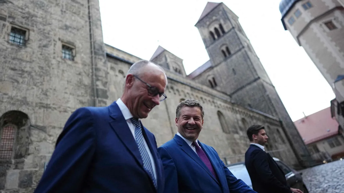 Merz warnt vor Folgen eines "Wutbürger"-Experiments in Sachsen-Anhalt
