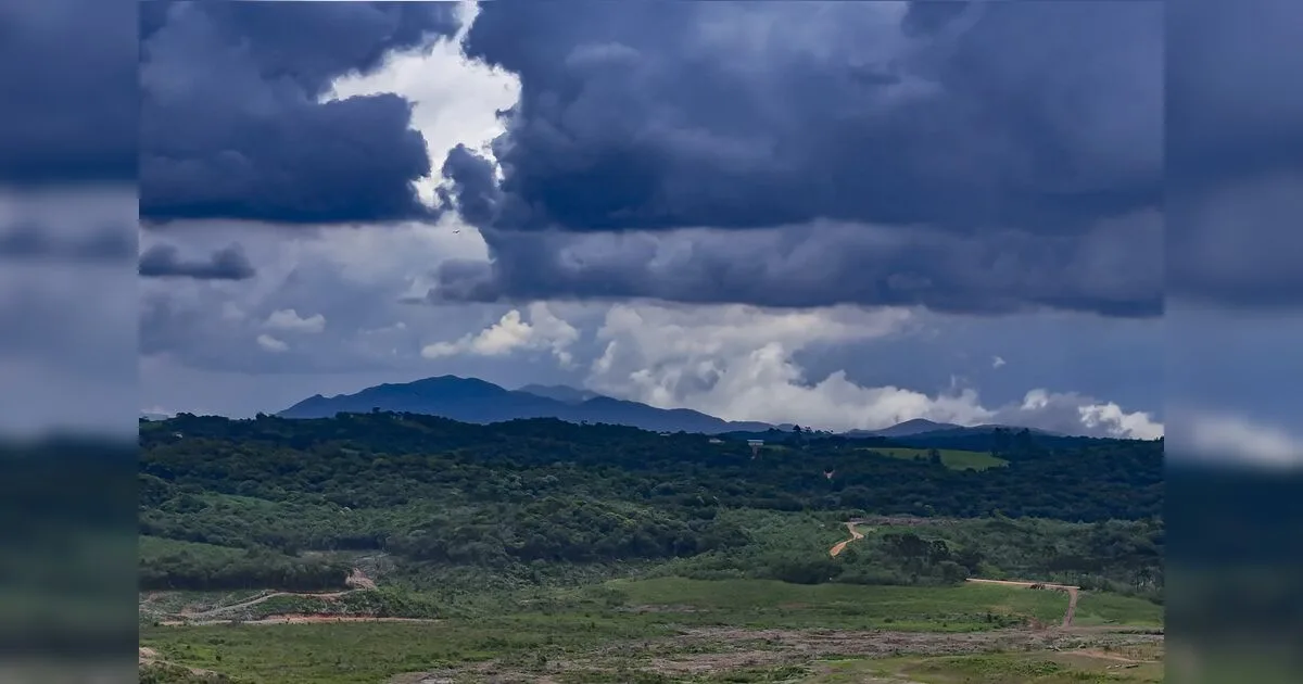 Fim de semana terá chuvas, trovoadas e calor intenso no Paraná, aponta o Simepar