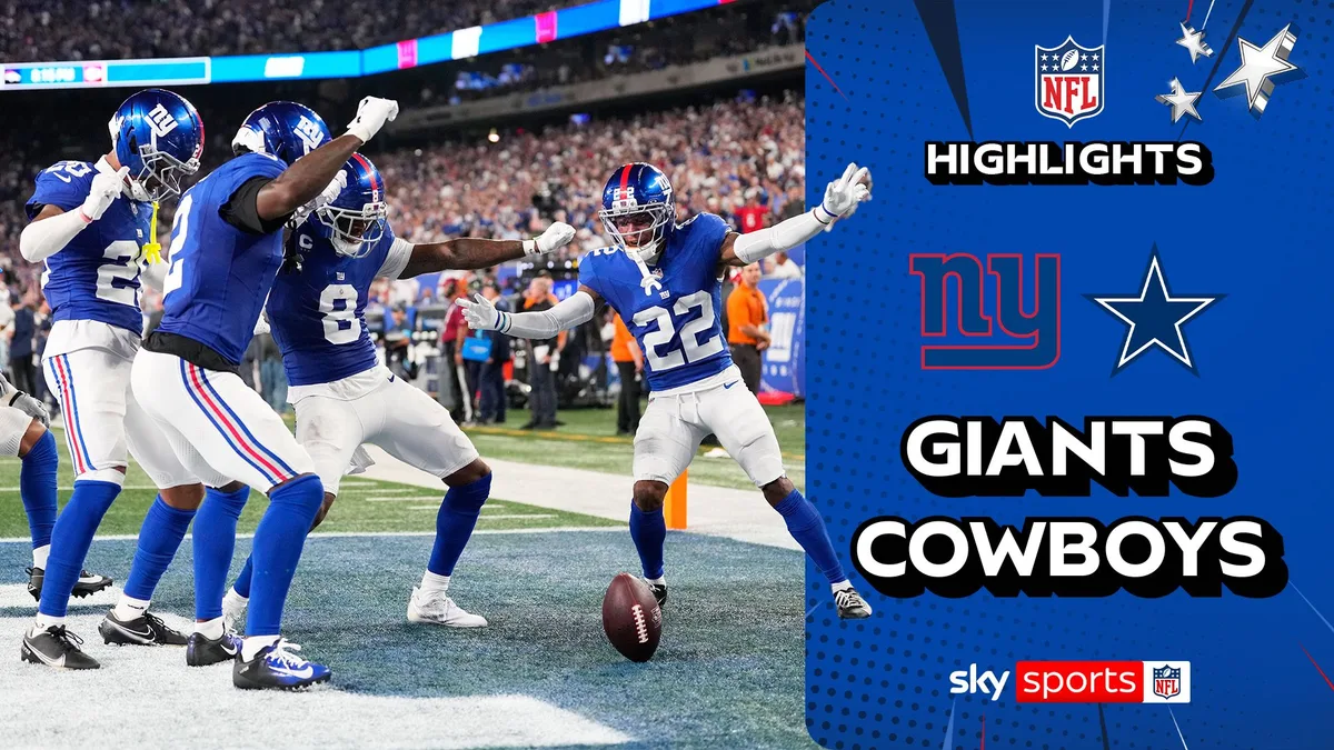 Giants defeat divisional rivals Cowboys in opening week thriller