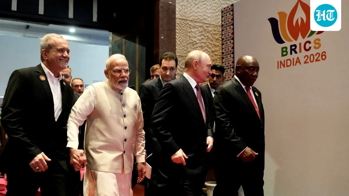 ‘India building economic bridges’: PM Modi hails country's business push at BRICS forum