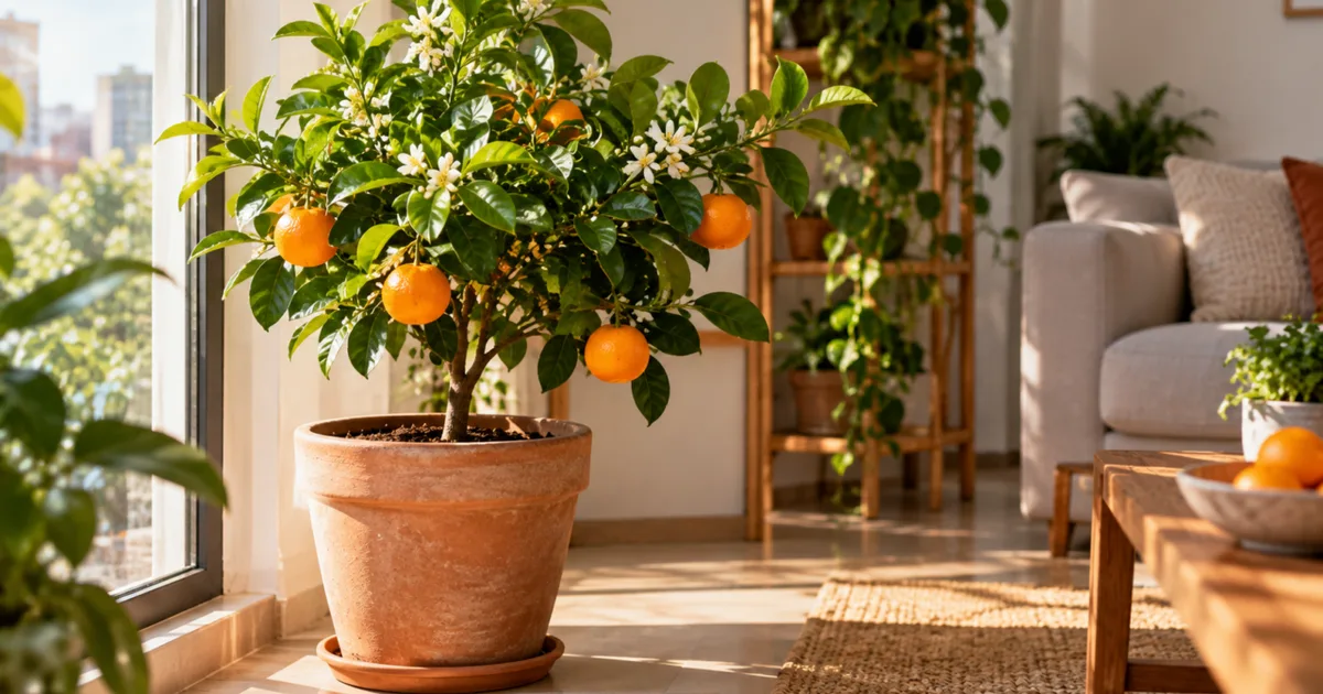 Como cultivar uma laranjeira em casa para ter frutos deliciosos o ano todo