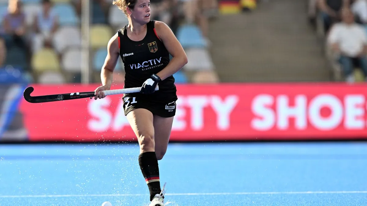 Hockey-WM: Linnea Weidemann, die aktuell beste Hockeyspielerin Berlins