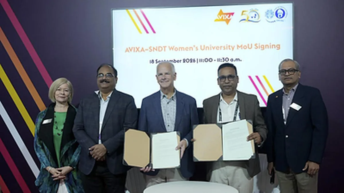 AVIXA Signs MoU with SNDT Women's University to Bridge Industry-Academia Gap and Empower Women in India's Growing AV Sector