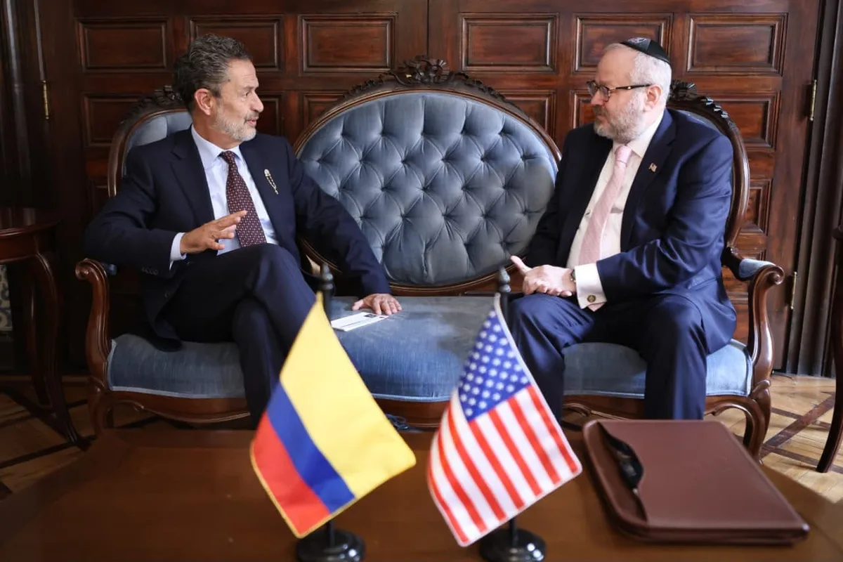 Gobierno de Colombia rechazó el antisemitismo tras reunión entre el canciller Omar Bula y Yehuda Kaploun, enviado especial de EE. UU.