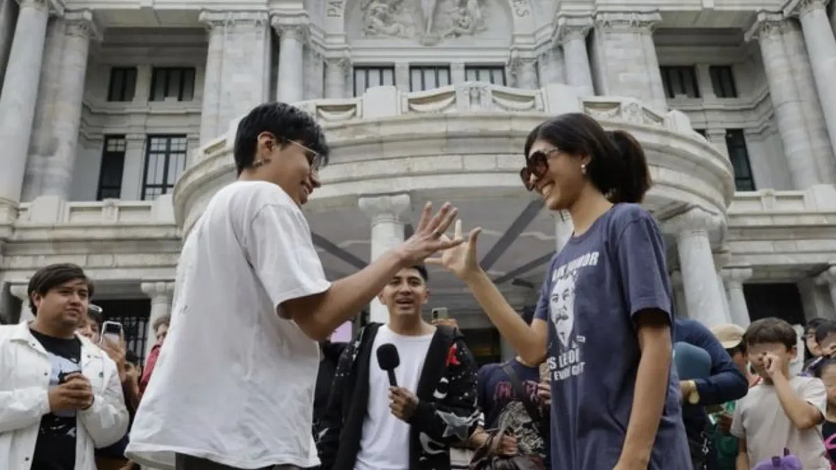 Basil y Naiara, los organizadores de la batalla de farmear aura de este viernes en Madrid: "Es un meme, no vas a hacer esto en 30 años"