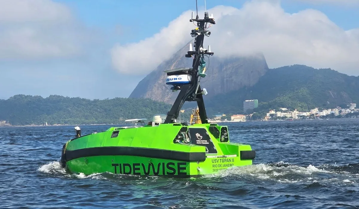 Deeptech carioca de barcos autônomos inicia operação na Bélgica