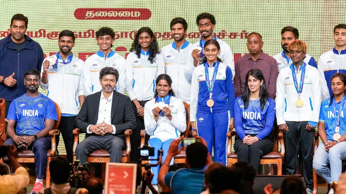 CM Vijay announces Dream Olympics 2036 scheme as TN set for sports facelift