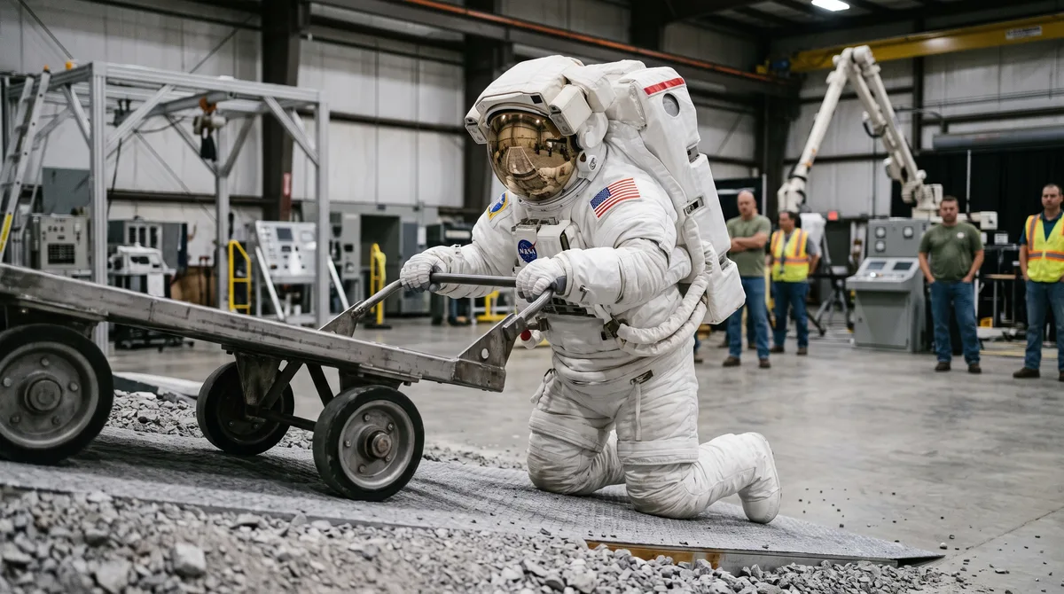 Antes de cada caminhada espacial, os astronautas passam horas respirando oxigênio puro por um motivo específico