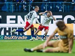 "Geiler linker Fuß": 117-km/h-Rakete macht den HSV ganz wuschig