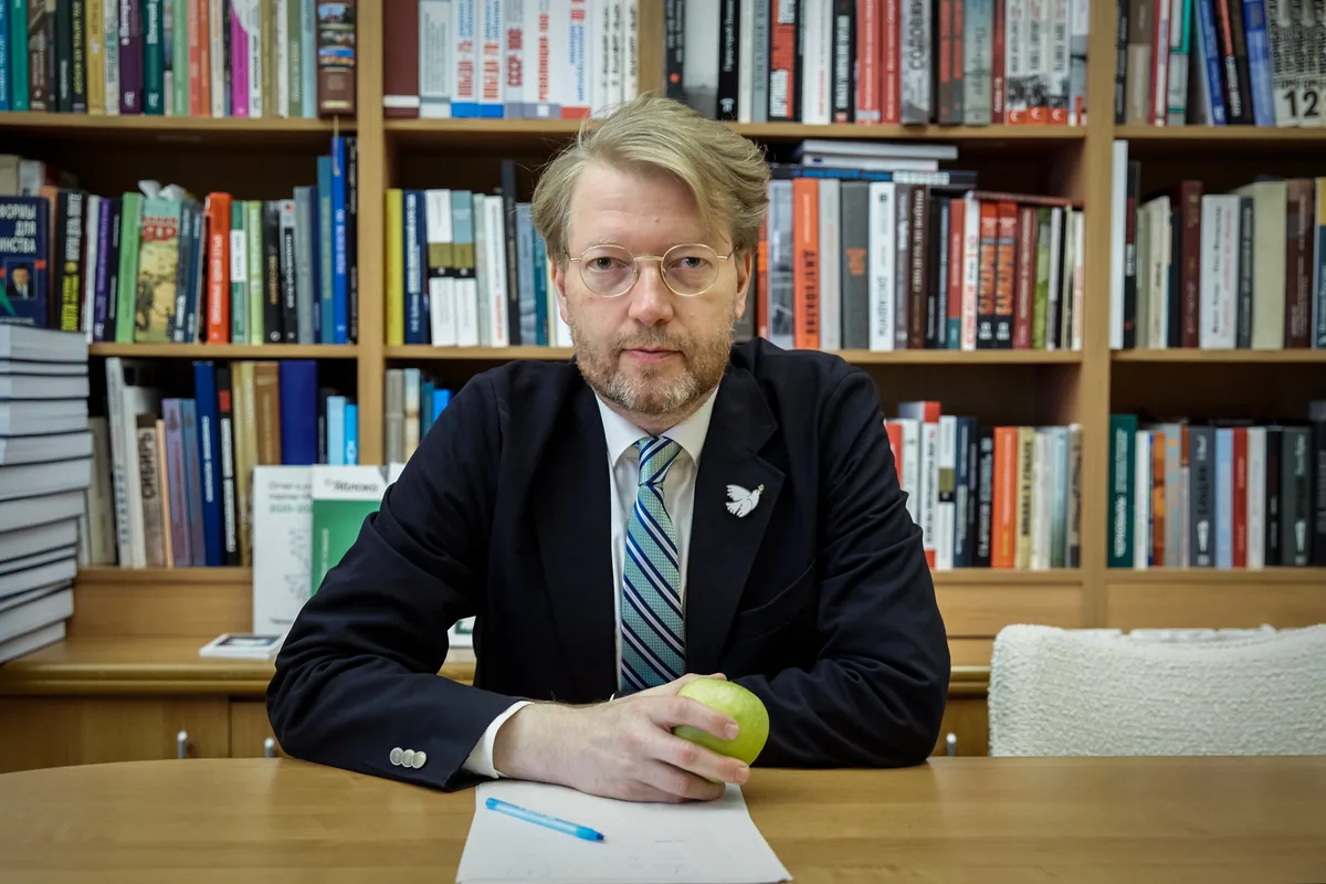 Nikolái Rybakov, líder de Yábloko: “Hemos demostrado al mundo cuánta gente en Rusia quiere la paz”