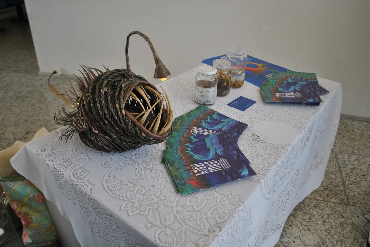 Exposição gratuita na Univasf Petrolina mostra biodiversidade dos oceanos