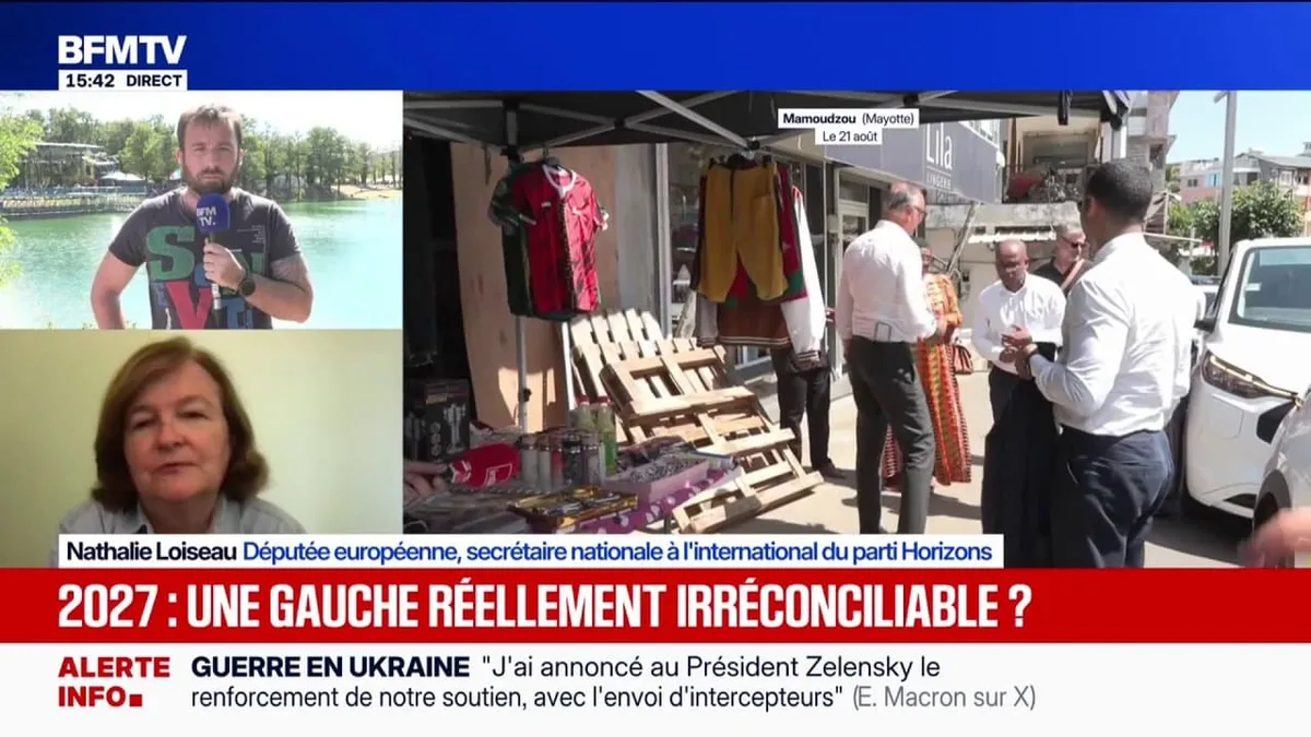 Présidentielle: "Pour nous, c'est ni RN, ni LFI; ni Marine Le Pen, ni Jean-Luc Mélenchon", lance Nathalie Loiseau, députée européenne "Horizons"