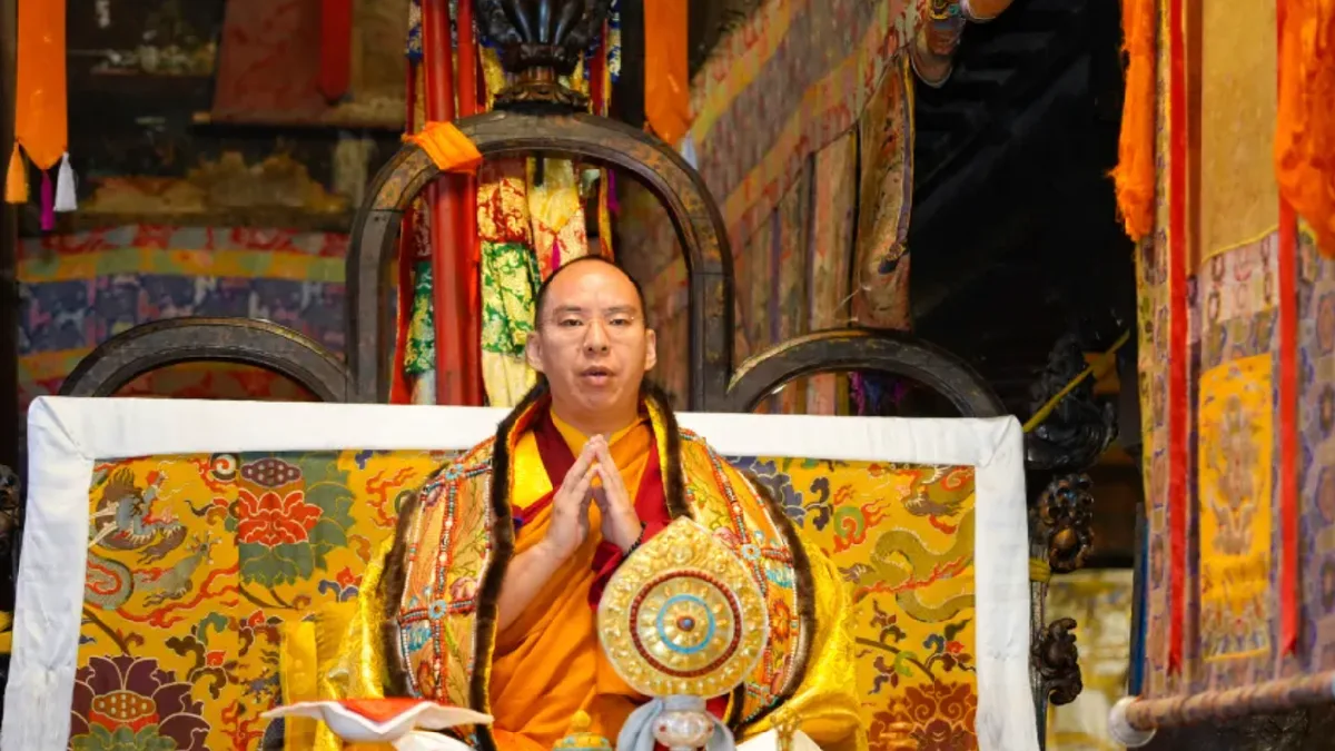Buddhist ceremony held to pray for people affected by mudslide