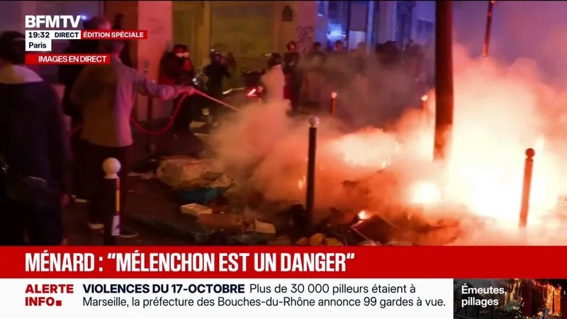 Rassemblement à Paris: la tension ne retombe pas dans la capitale ce dimanche