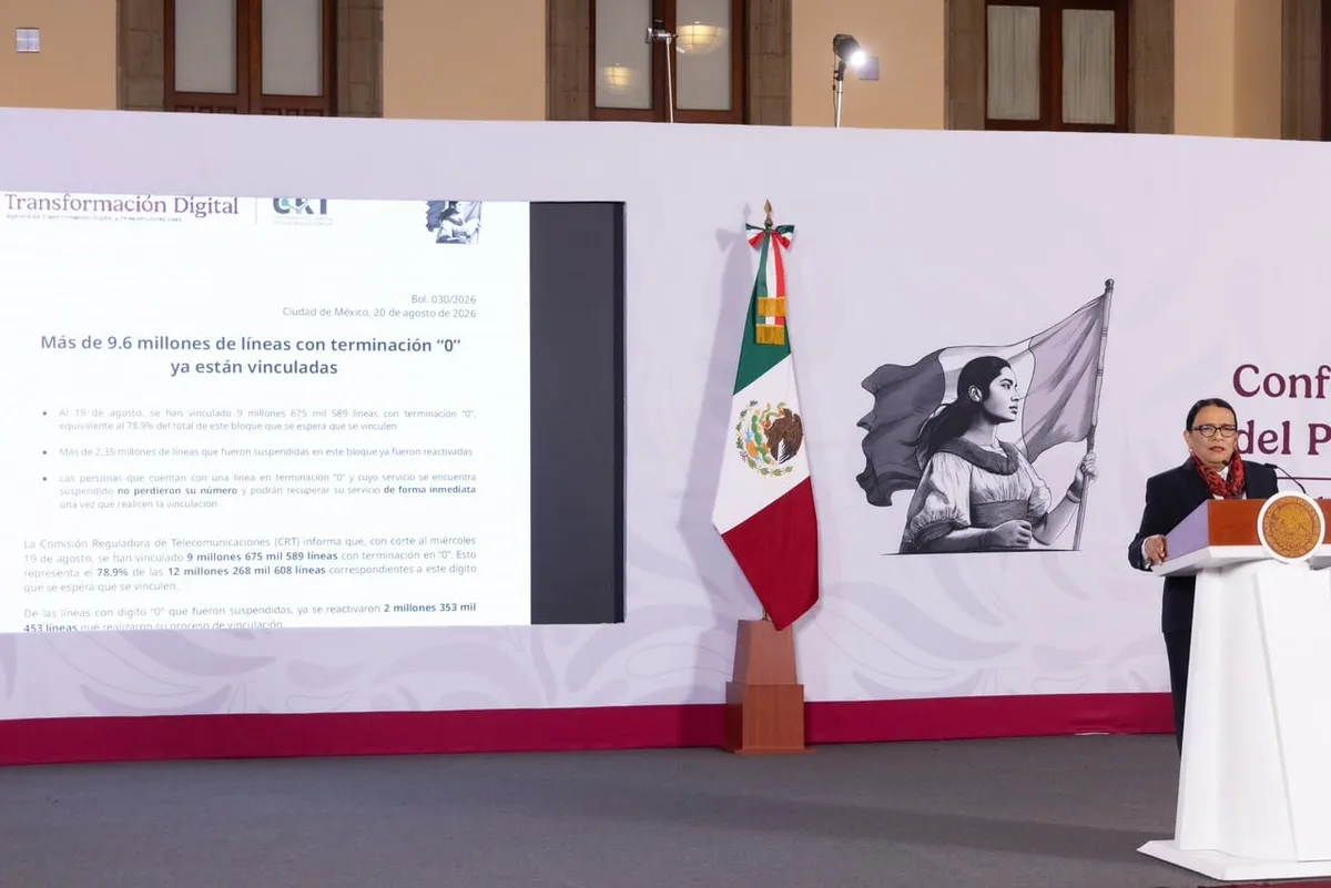Gobierno pide realizar registro de líneas telefónicas tras suspensión de números con terminación 0: “Pronto habrá una noticia”