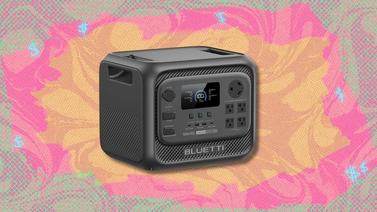 Rare Bluetti price drop: The Bluetti Elite 300 power station is over $450 off at Amazon