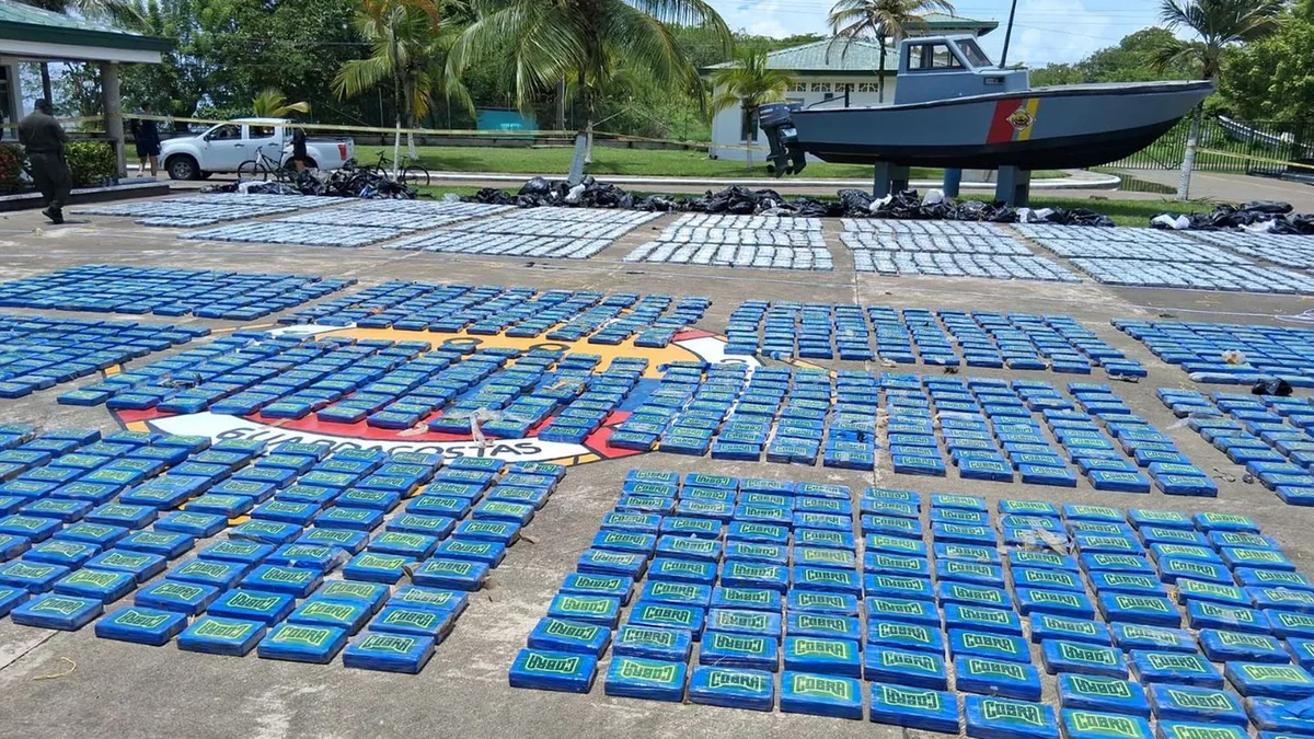 In der Karibik: Kolumbiens Marine beschlagnahmt fast fünf Tonnen Kokain