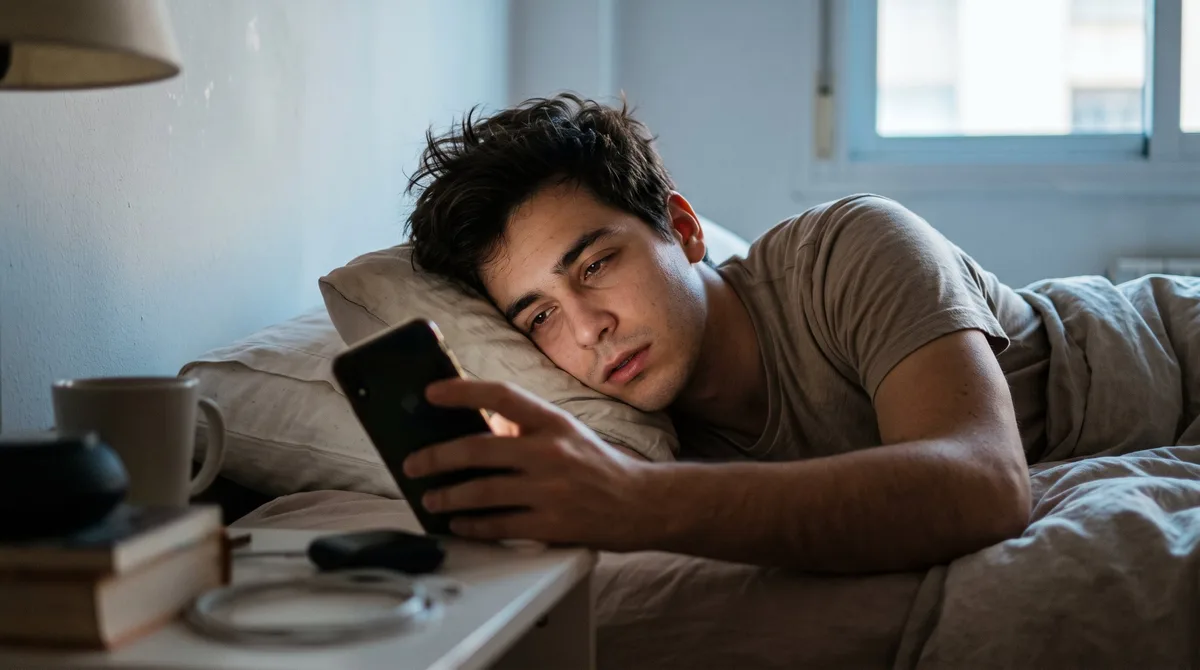 Tu hijo abre los ojos y busca el celular: estas son las señales que los papás deben tomar en cuenta