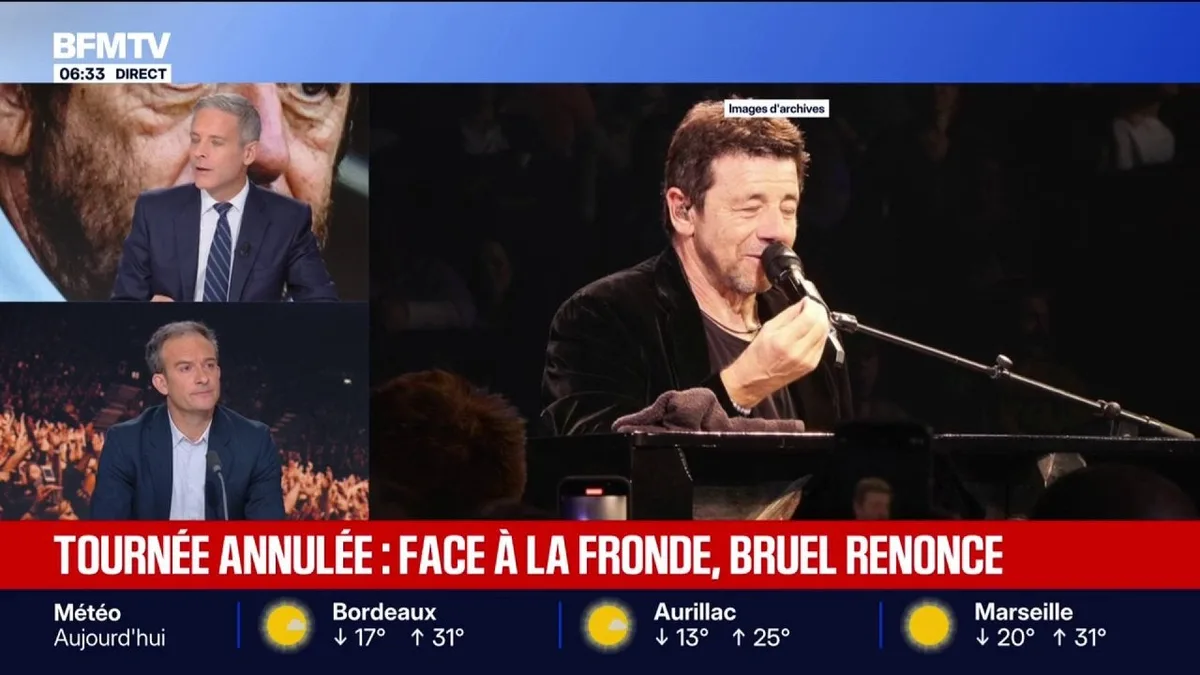 Patrick Bruel: le chanteur remontera-t-il sur scène?