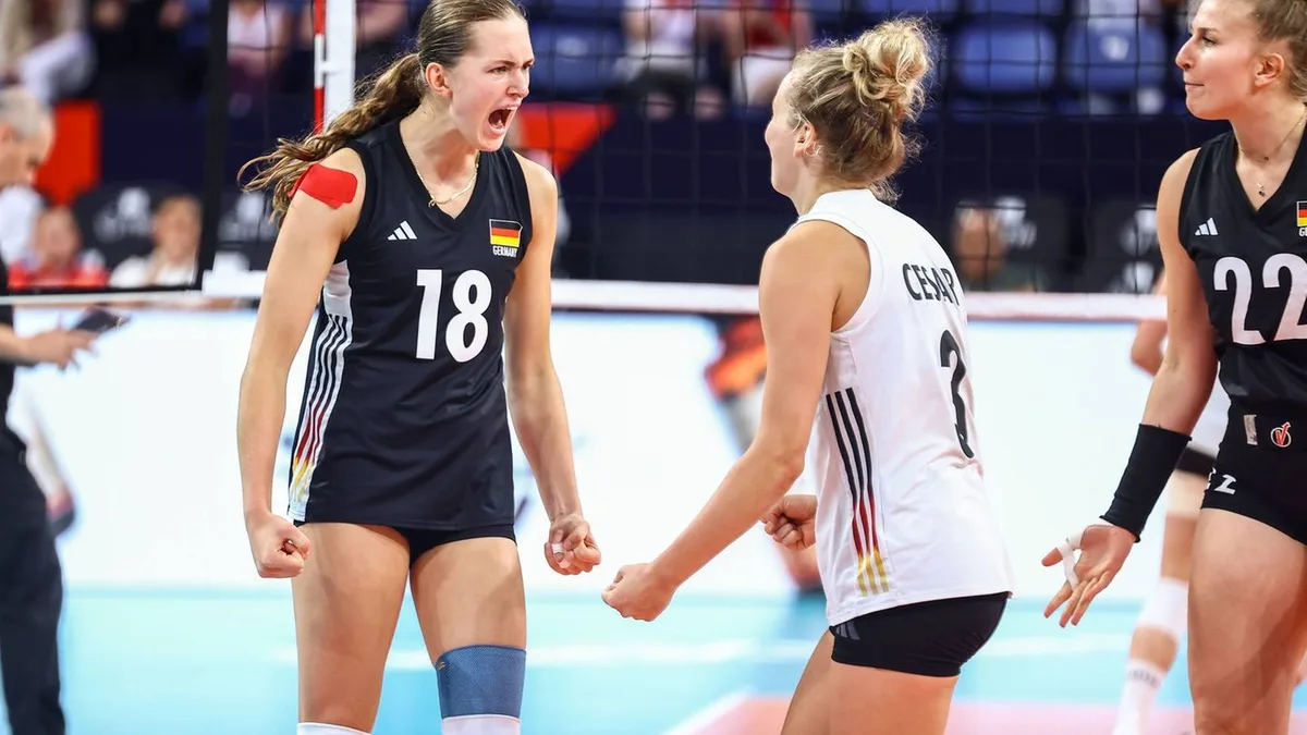Achtelfinale gegen Belgien: Volleyballerinnen nach Fünf-Satz-Krimi im EM-Viertelfinale