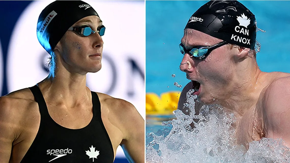 Taylor Ruck earns her second silver, Finlay Knox third bronze for Canada at swimming World Cup