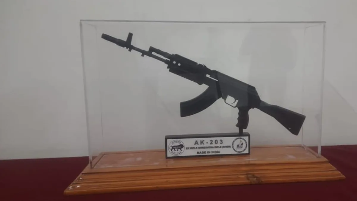 India Cuts The Cord On Imports, Test-Fires Fully Indigenous AK-203 "Sher"