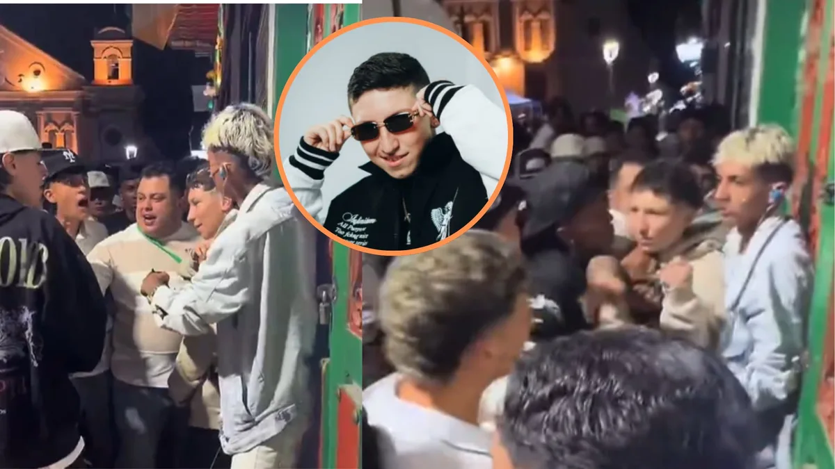 Este es el video de la violenta pelea callejera que protagonizó Cris Valencia: recibió varios puñetazos y señaló a fanáticos de Westcol
