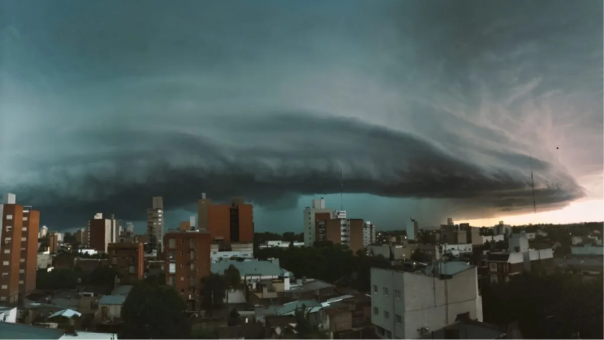 ‘Grande perigo’: Inmet amplia alerta vermelho para temporais e calor de 32°C no fim de semana em SC