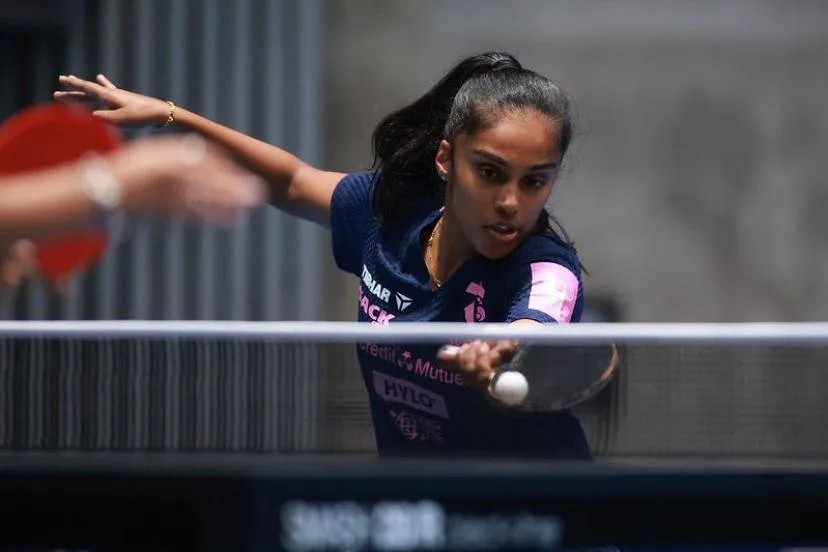 Prithika Pavade et Jianan Yuan en huitièmes de finale des Championnats d'Europe