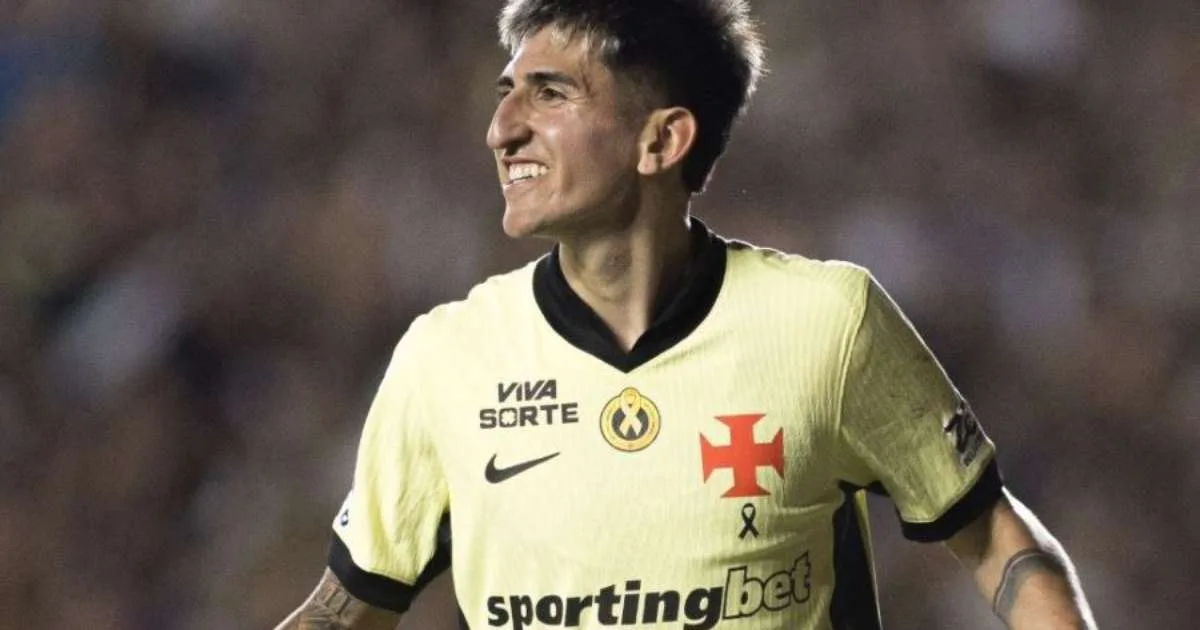 Lescano marca seu 1º gol pelo Vasco e torcida comemora
