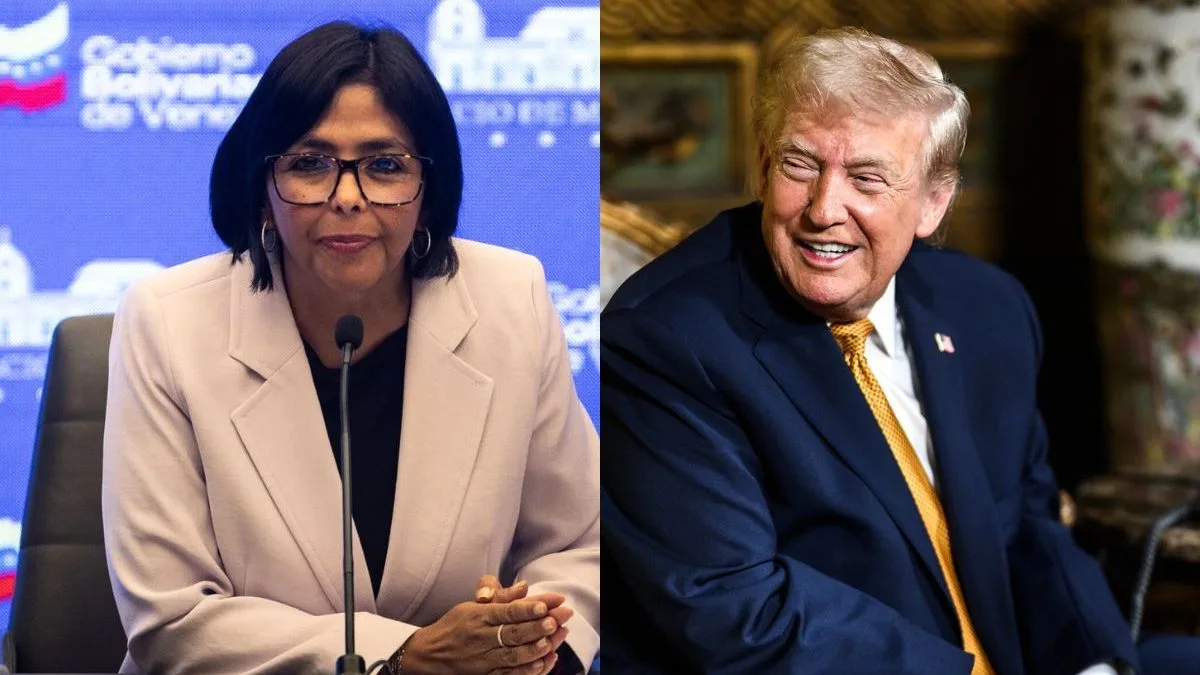 Delcy agradece Trump e diz que acordo por petróleo fará Venezuela ‘renascer’