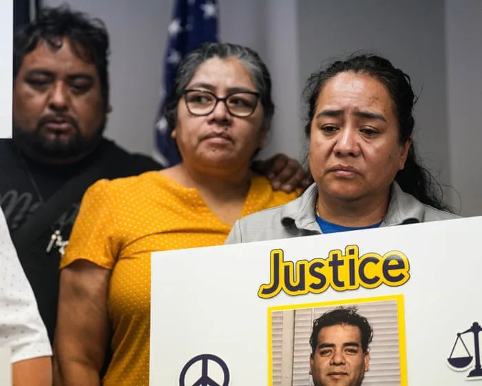 ICE agent who crashed into man in Texas was targeting suspect who died years ago, family says