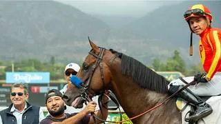 Montas claves para el lunes: Emisael Jaramillo mantiene el dominio en Santa Anita Park