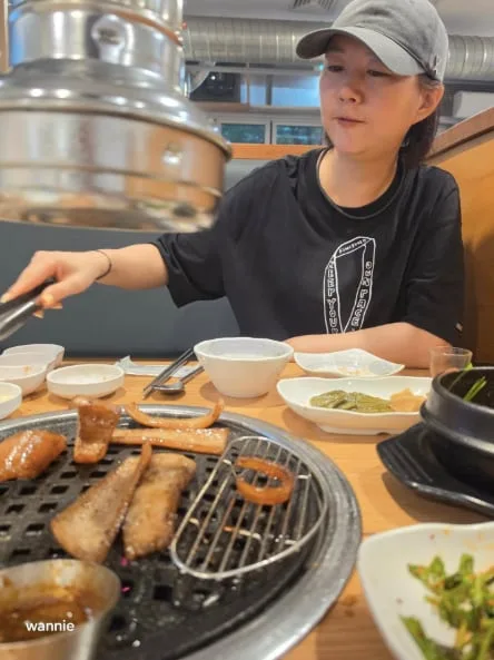 도경완, ♥장윤정과 고깃집 데이트..“껍데기 잘 구워주는 멋진 누나”