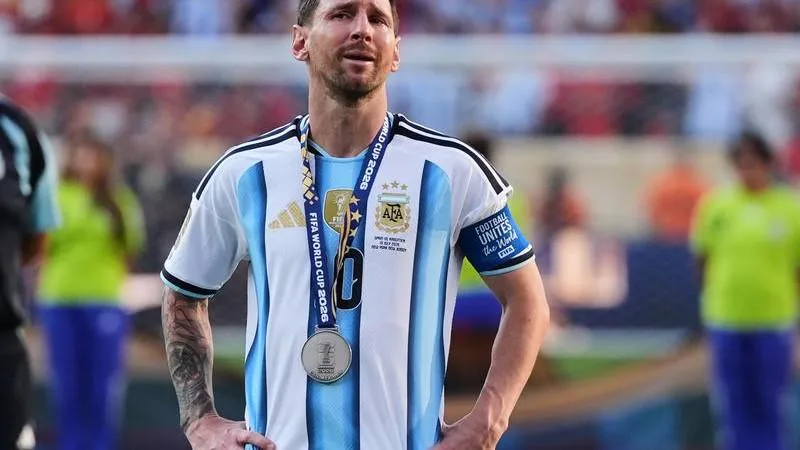 Lionel Messi says he's retiring from playing football for Argentina