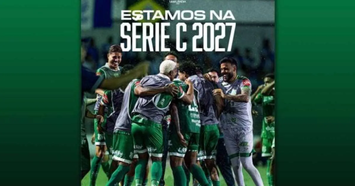 Uberlândia volta à Série C do Brasileiro após mais de 20 anos