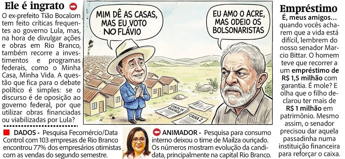 Gladson aposta no registro
