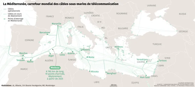 Le Maroc mise sur le câble Medusa pour son développement numérique